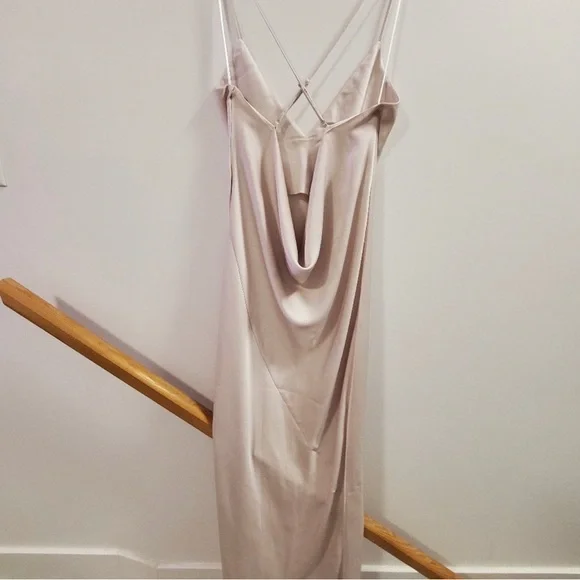 Babaton Bellamy Dress in Denude size L - Picture 2 of 8